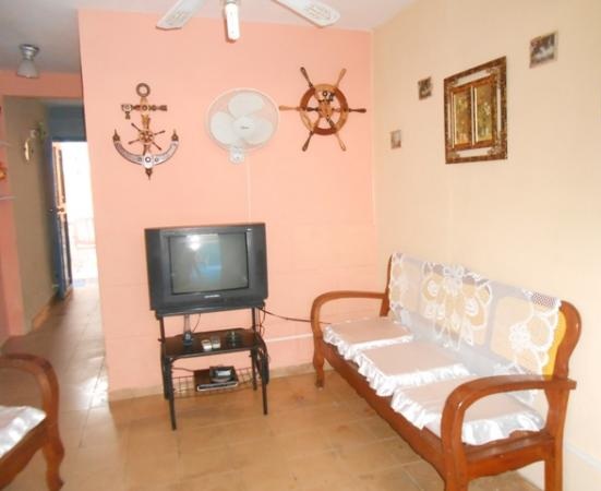 'Living room' Casas particulares are an alternative to hotels in Cuba.